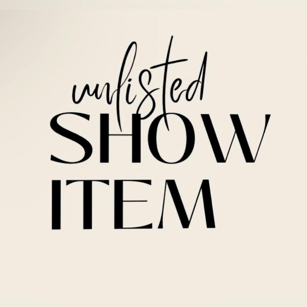 #001 TWINCHERRY11 UNLISTED LIVE SHOW ITEM